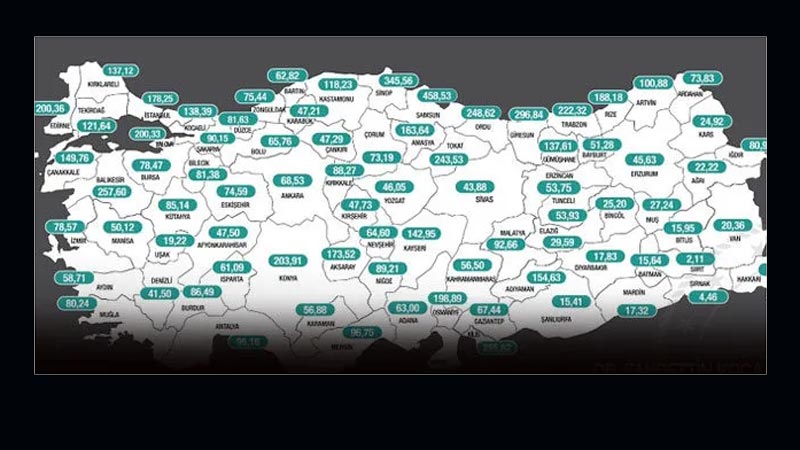Haritada gözler o ildeydi yeni bir uyarı geldi!