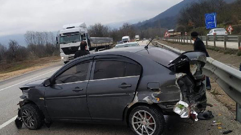 Bursa’da korkunç kaza Bursa’da korkunç kaza