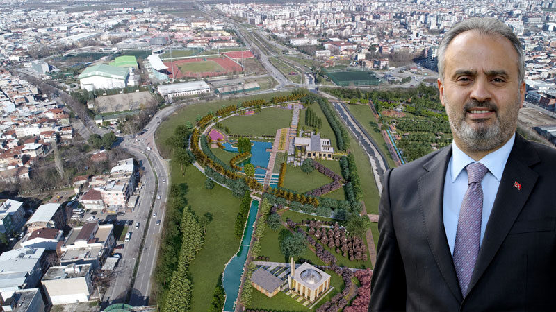 Bursa Büyükşehir Belediyesi’nin bu dönem kente kazandırmayı planladığı 1,5 milyon