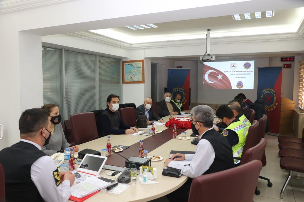 Bursa İl Jandarma Komutanlığı’ndan trafik güvenliği çalıştayı