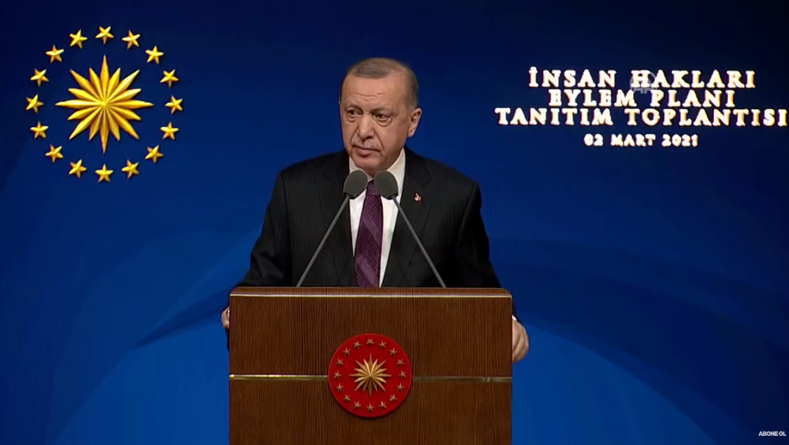 Cumhurbaşkanı Erdoğan açıkladı; İşte İnsan Hakları Eylem Planı…