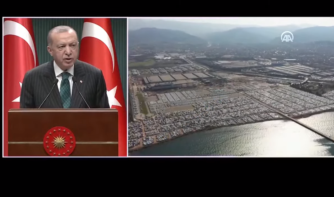 Cumhurbaşkanı Erdoğan’dan açıkladı; En büyük üretim merkezi olacak