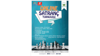 Osmangazi’den online satranç turnuvası