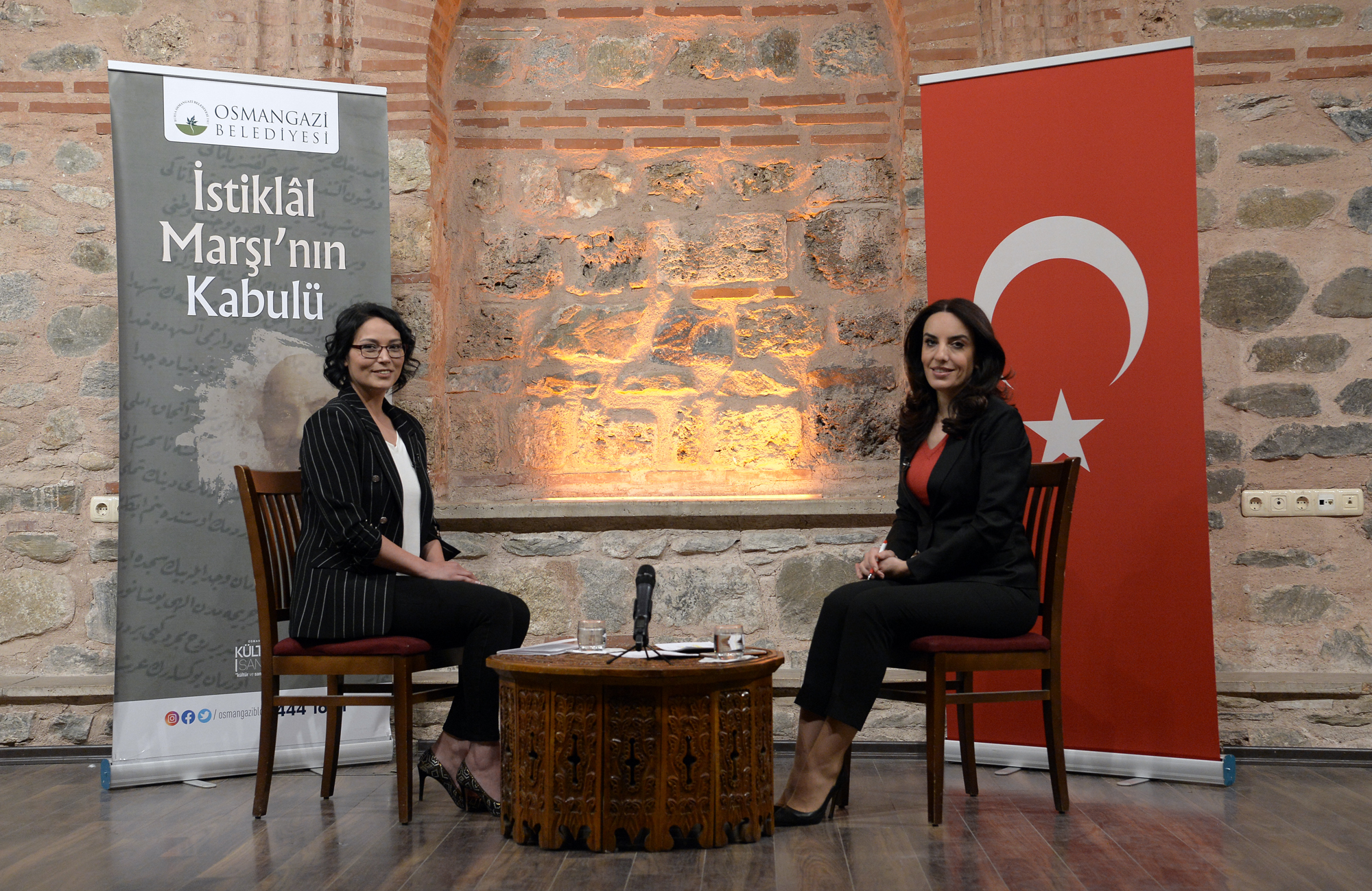 Osmangazi’den İstiklal Marşı söyleşisi