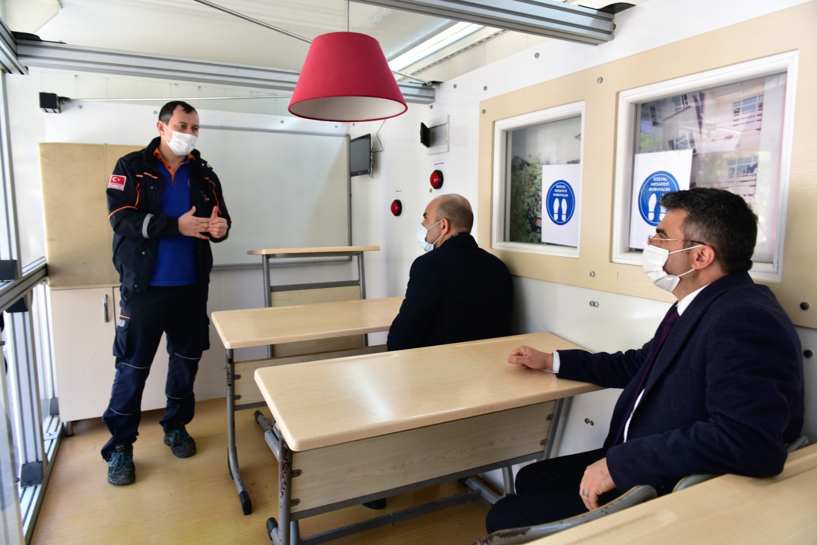 Deprem TIR’ı Yıldırım’da