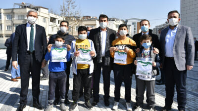 Yeşilyurt Camii’nin çevre düzenlemesi tamamlandı