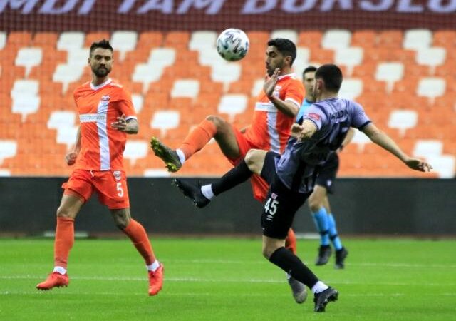 TFF 1.Lig'de 25. hafta maçları tamamlandı... Haftanın son mücadelesinde Adanaspor