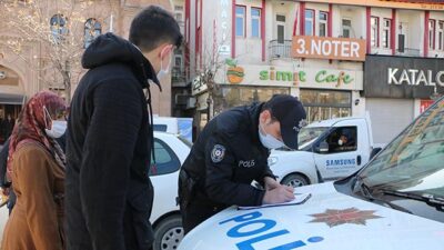 Kırıkkale’de kısıtlamaya uymayan 12 kişiye 37 bin lira ceza