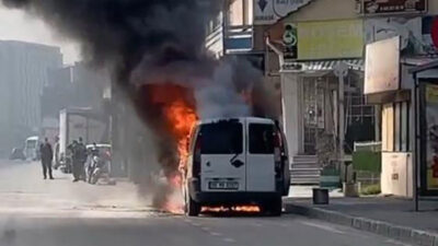 Bursa’da korku dolu anlar! Alev alev yandı