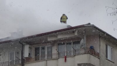 Bursa’da baca yangını paniğe yol açtı
