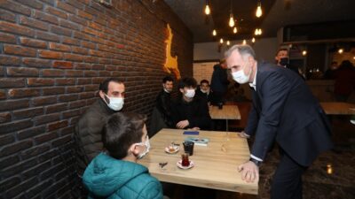 Başkan Alper Taban gençlerle buluştu