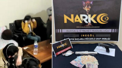 Bursa’da zehir partisine baskın