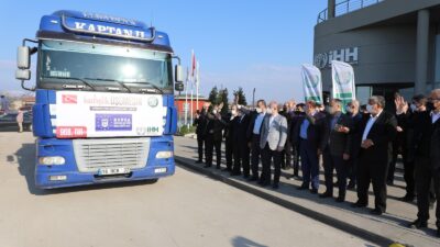 Bursa’dan Suriye’ye kardeşlik konvoyu