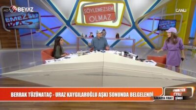 Canlı yayında ortalık karıştı!