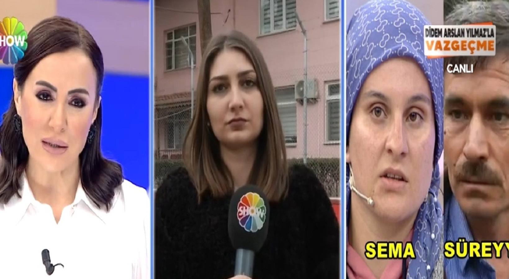 Programdan sonra gözaltına alındılar