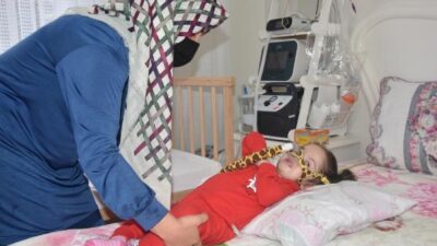 Bursa’da SMA hastası Eda bebek için güvercin sattılar