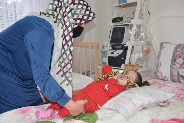 Bursa’da SMA hastası Eda bebek için güvercin sattılar