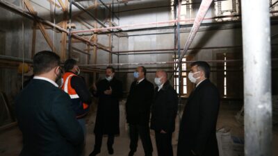 Bursa’da bitmeyen tarihi yapıya sürpriz inceleme…