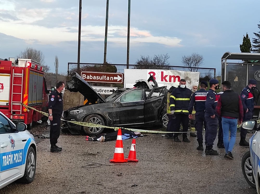 Bursa’da feci kaza Bursa’da feci kaza