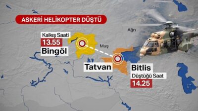 Askeri helikopter düştü; Şehit sayımız 11’e yükseldi…