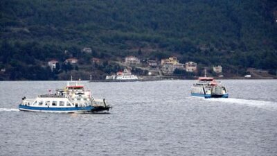 Gökçeada seferlerine fırtına engeli