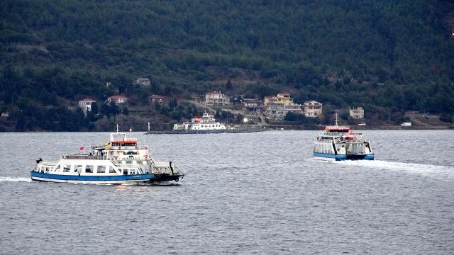 Gökçeada seferlerine fırtına engeli Gökçeada seferlerine fırtına engeli