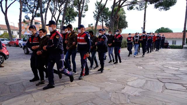 2 ilde suç örgütüne eş zamanlı baskın: 16 gözaltı