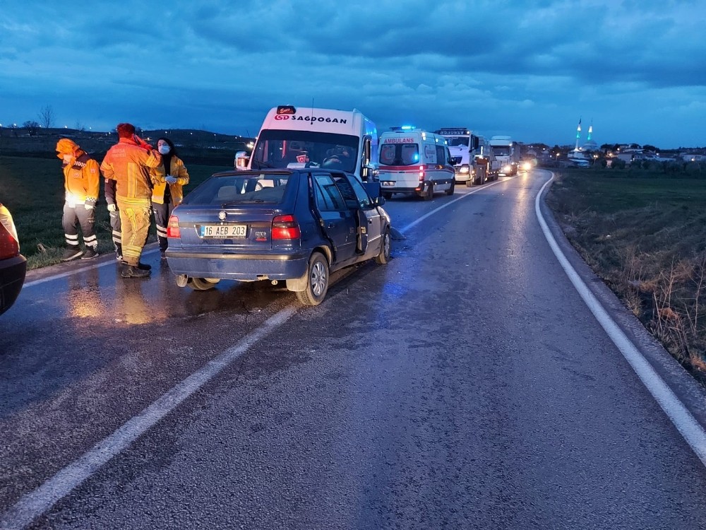 Bursa’da hasta ziyaretine giderken can verdi