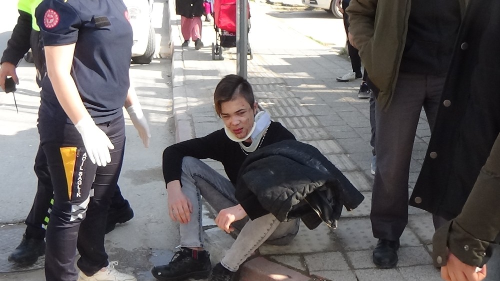 Bursa’da motosikletler çarpıştı: 1 yaralı