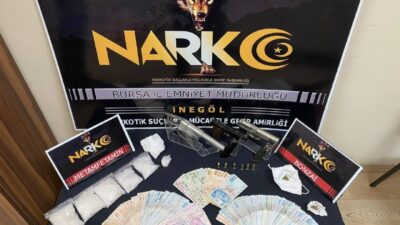 Bursa’da uyuşturucu operasyonu: 3 tutuklama
