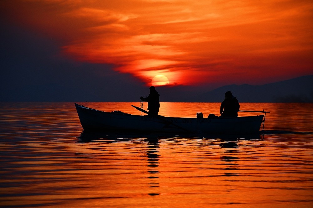İznik Gölü’nde ekinoks zamanı