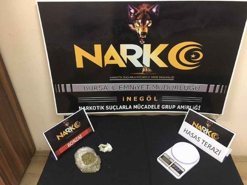 Bursa’da metruk binada uyuşturucu alışverişine baskın