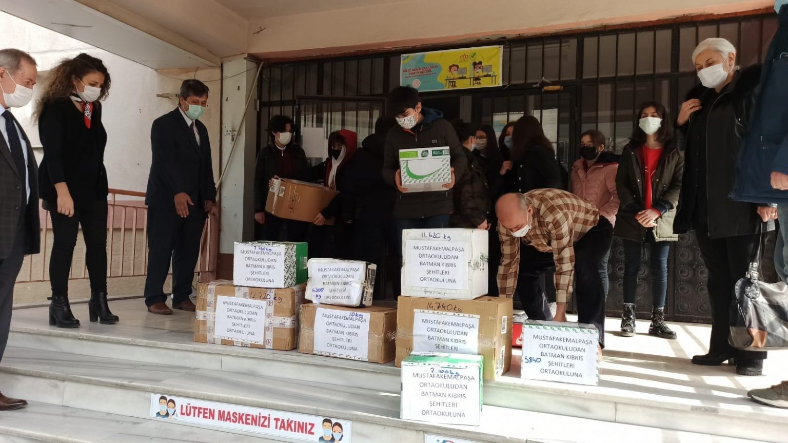 Mustafakemalpaşa’dan Batman’a kitap köprüsü