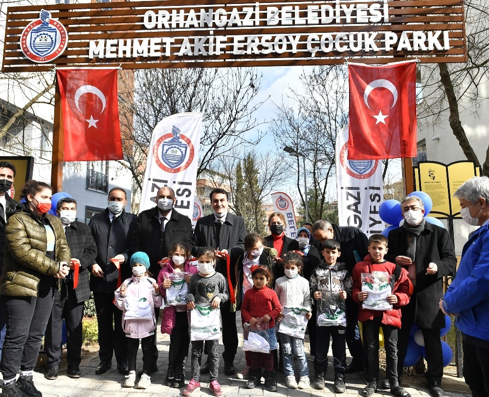 Osmangazi’den Orhangazi’ye çocuk parkı
