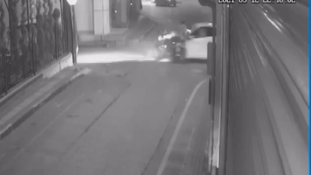 Bursa’da nefes kesen kovalamacada böyle çarpıştı