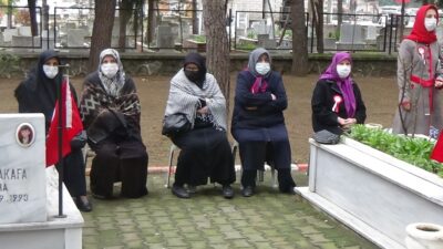 Bursa’da şehit anneleri gözyaşlarına boğuldu