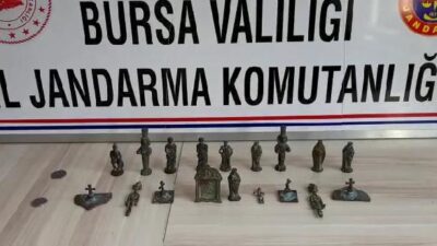 Bursa’da tarihi eser operasyonu!