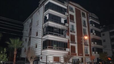 Belediye başkanının da yaşadığı binada yangın