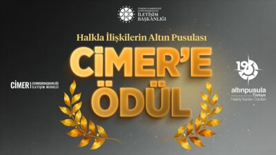 CİMER’e ‘Altın Pusula’ ödülü