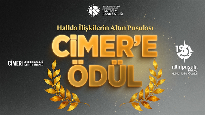 CİMER’e ‘Altın Pusula’ ödülü
