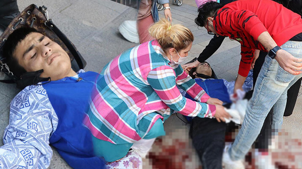 Kanlı olay! 19 yaşındaki genç yürürken bıçaklandı