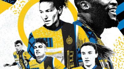 Logosunda yeniliğe giden İtalyan kulübü Inter, yeni logosunun yer aldığı