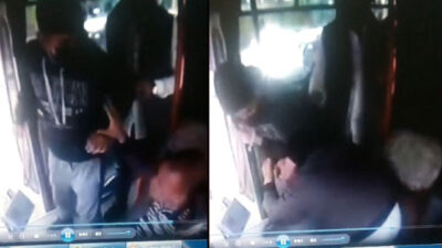 Hem yol ücretini vermediler hem de şoförü darp ettiler