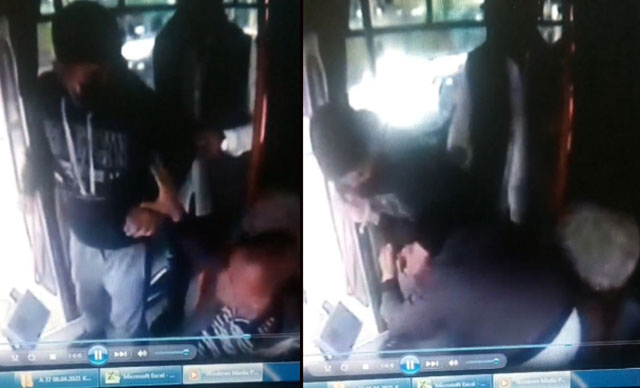 Hem yol ücretini vermediler hem de şoförü darp ettiler