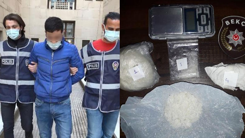 Bursa’nın Gürsu ilçesinde bekçilerin şüphe üzerine durdurduğu otomobilin sürücüsü kız