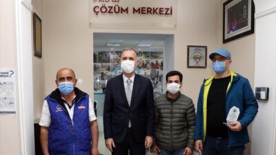 Çözüm merkezine en fazla bildirimde bulunan vatandaşlar ödüllendirildi