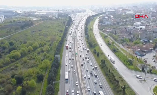 Tam kapanma öncesi kaçış