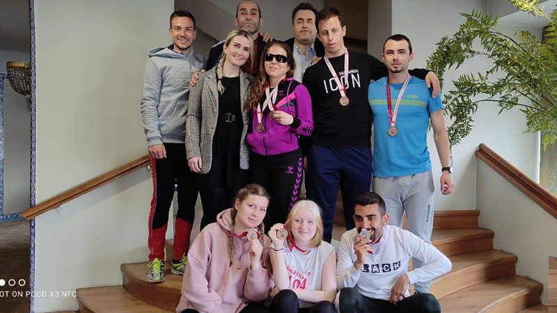 Bursa Altınokta Görme Engelliler Spor Kulübü, Gaziantep’te düzenlenen Atletizm Türkiye