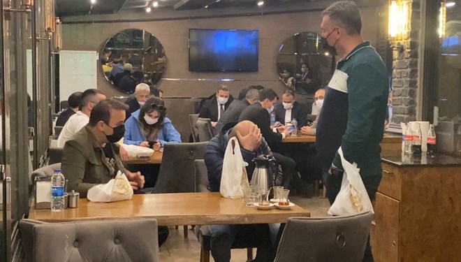 Kaçak iftara baskın