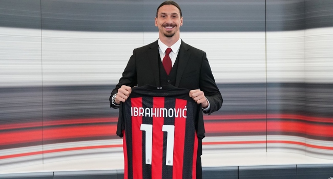 Serie A ekiplerinden Milan, 39 yaşındaki Zlatan Ibrahimovic ile 1